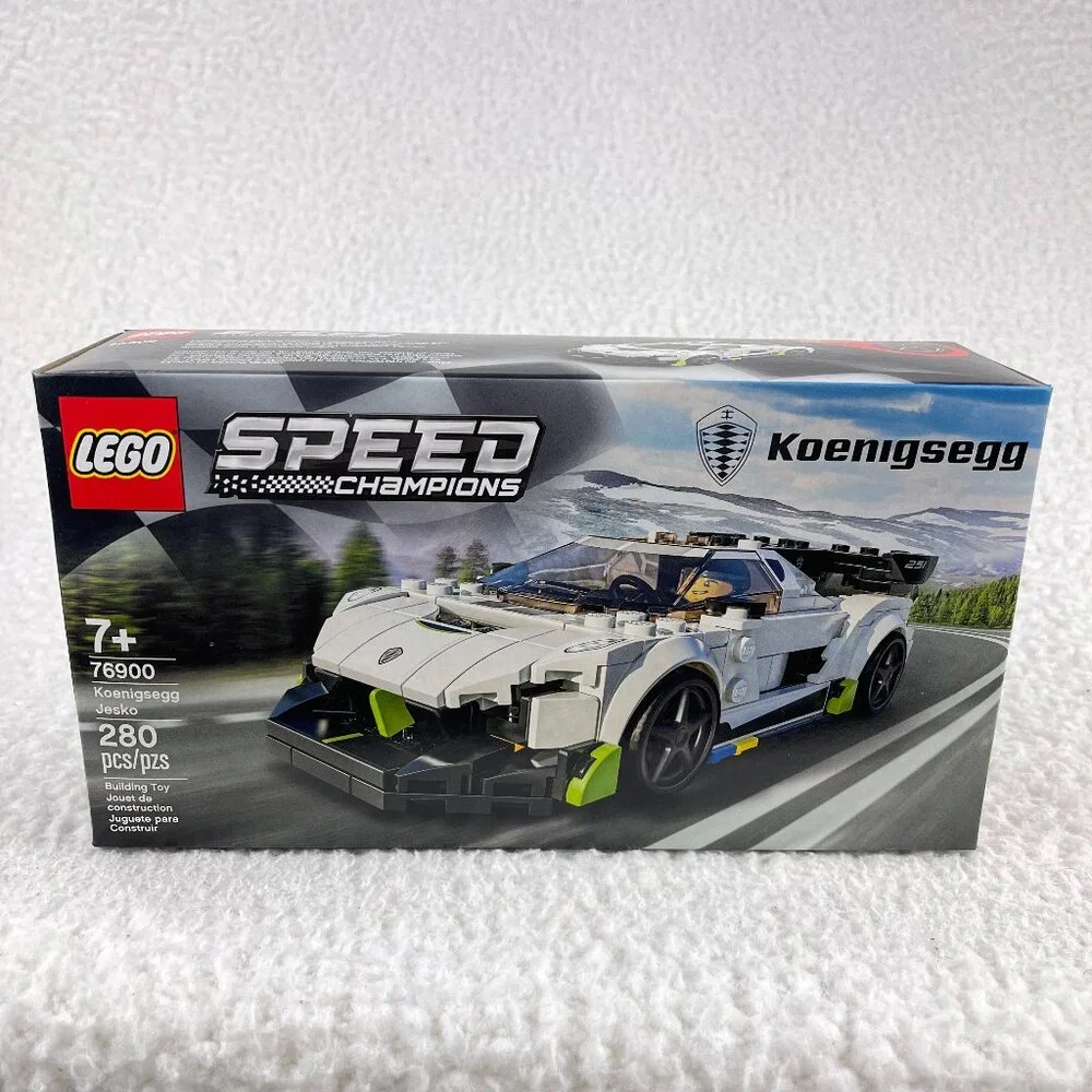 Lego Speed Champions Koenigsegg Jesko (76900) Building Toy Retired Collector Car